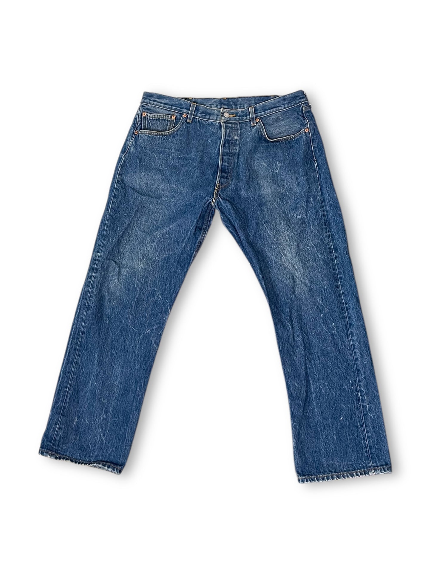 Levi’s 501 Medium Wash Denim Jeans (1X)