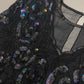 Vintage Whimsygoth Beaded Blouse (M)