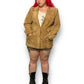 80’s Charter Club Khaki Leather Blazer (2X)
