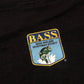 Y2K/Modern B.A.S.S. Bass Anglers Sportsman Society Black T-Shirt (3X)