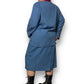 60’s/70’s Counterparts II Cerulean Blue Skirt Suit (2X/3X)