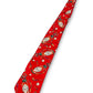 Vintage Tabasco Red Print Necktie