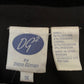 90’s/Y2K DG2 by Diane Gilman Black Velvet Blazer (XL/2X)