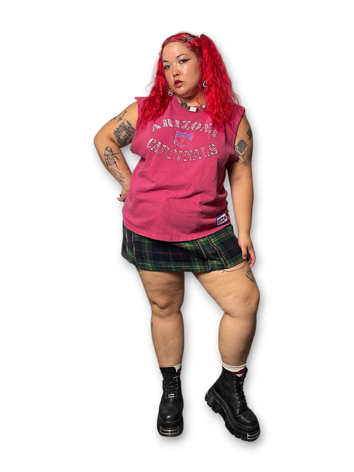 90’s Arizona Cardinals Muscle Tee (1X/2X)