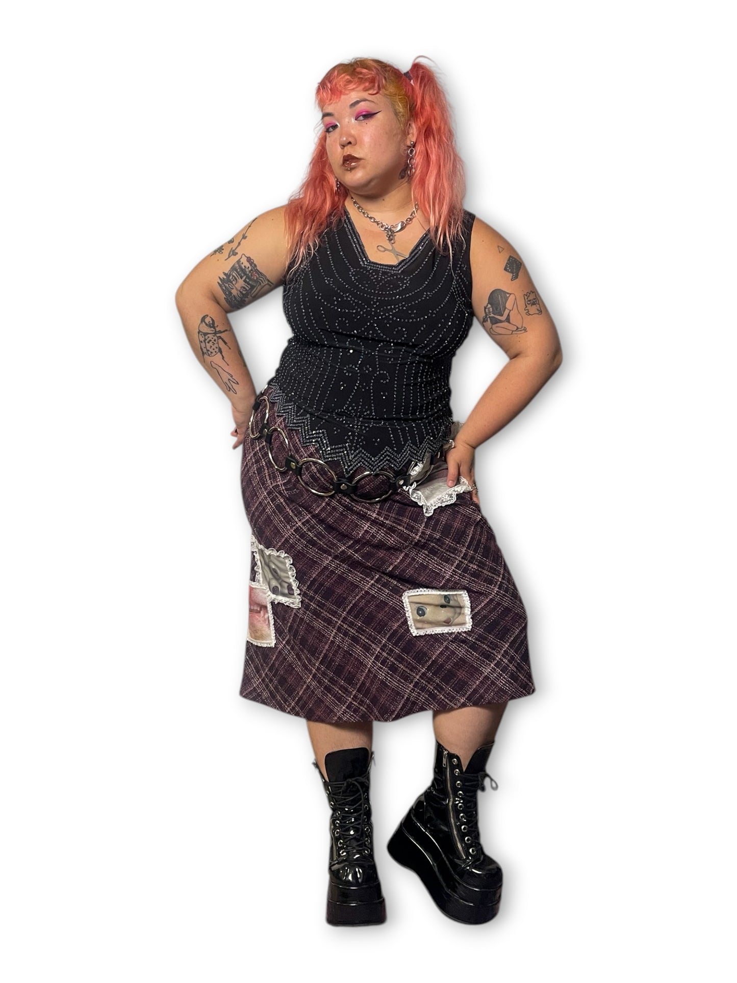 90’s/Y2K Whimsygoth Beaded Tank Top (2X)