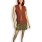 90’s Amusante Chestnut Knit Vest (L)