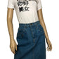80’s Palmetto’s Light Wash Denim Skirt (M)