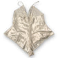 90’s/Y2K White Satin Teddy (L)
