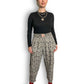 80’s Way Out Gray and White Patterned Pants (M/L)
