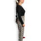 80’s Way Out Gray and White Patterned Pants (M/L)