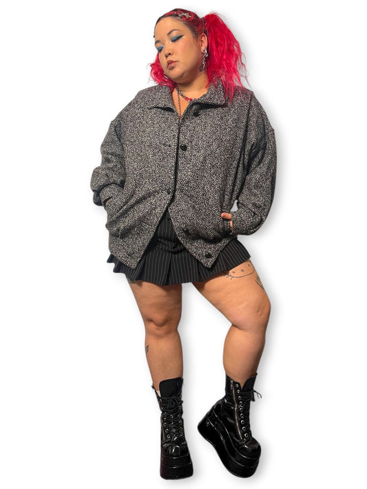 60’s/70’s Pinpoint Fashions Wool Coat (XL/2X)