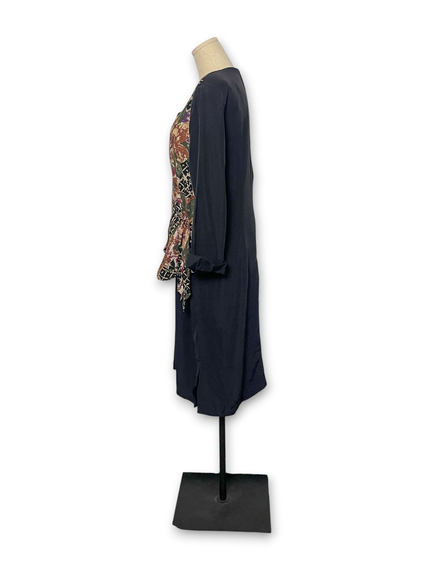 80’s/90’s Boho Grunge Pencil Dress (1X)