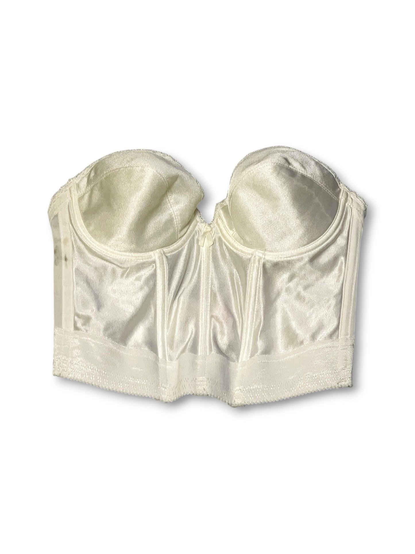80’s White Corset Bustier Top (36C)