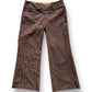 Y2K Xhilaration Brown Pinstripe Dress Pants (XL)