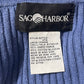 90’s Sag Harbor Blue Knit Blouse (L)