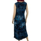 Y2K Liz Claiborne Navy Blue Layered Maxi Dress (L/XL)