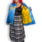 90’s Hardwood Classics Minneapolis Lakers Sky Blue Satin Bomber Jacket (3X/4X/5X/6X)