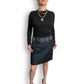90’s/Y2K Kenneth Cole Dark Wash Denim Skirt (L)