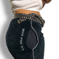 Y2K U.S. Polo Assocation Black Velour Track Pants (M/L/XL/2X)