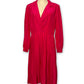 80’s Hot Pink Shirt Dress (XL/1X)
