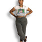 Y2K Style & Co Black and White Knit Dress Pants (2X)