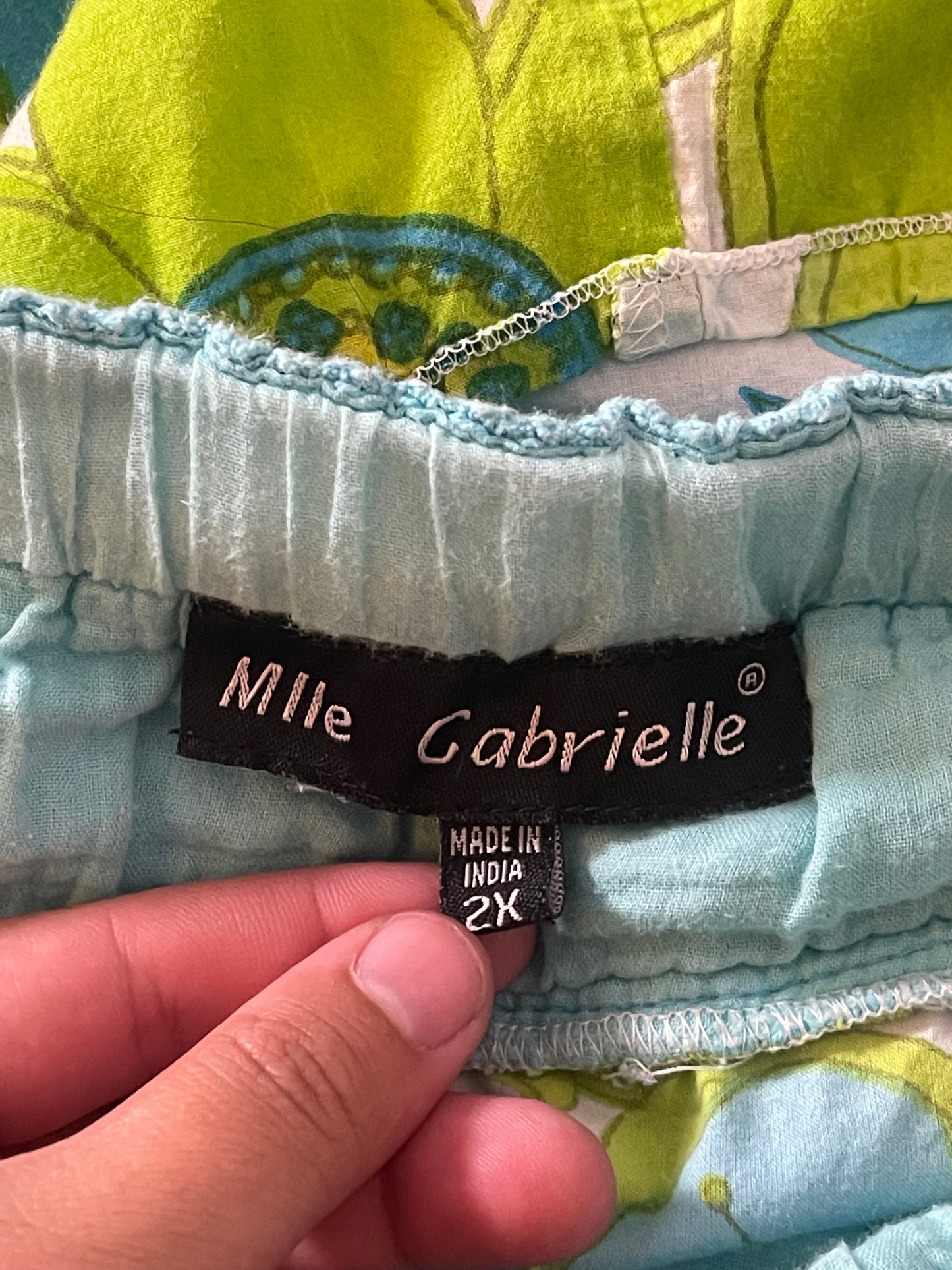 Y2K Floral Tiered Midi Skirt (2X)