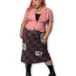 Y2K Short Sleeve Blazer Jacket (1X/2X)
