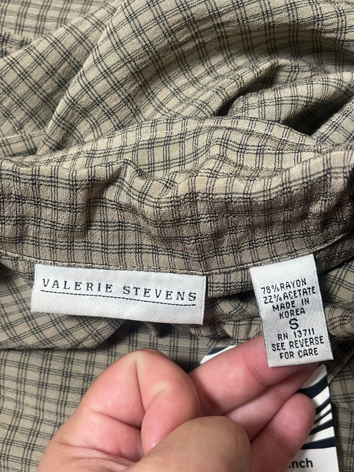 80’s/90’s Plaid Maxi Dress (S)