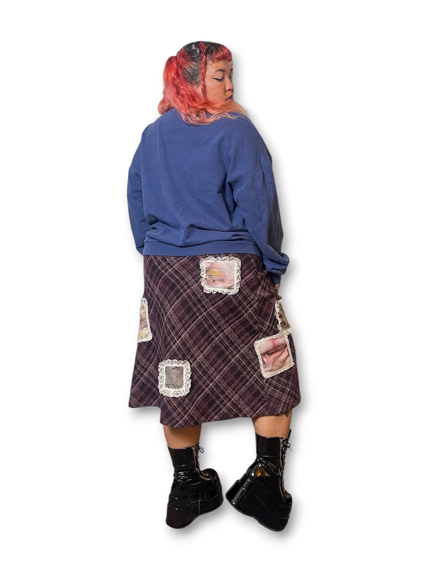 Y2K Alaska Navy Blue Sweatshirt (2X)