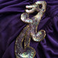 80’s David Rose Purple Retro Cocktail Dress (2X)