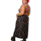 90’s Beaded Silk Midi Skirt (1X/2X/3X)
