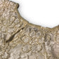 80’s/90’s Laurence Kazan White Floral Beaded Shirt (S)