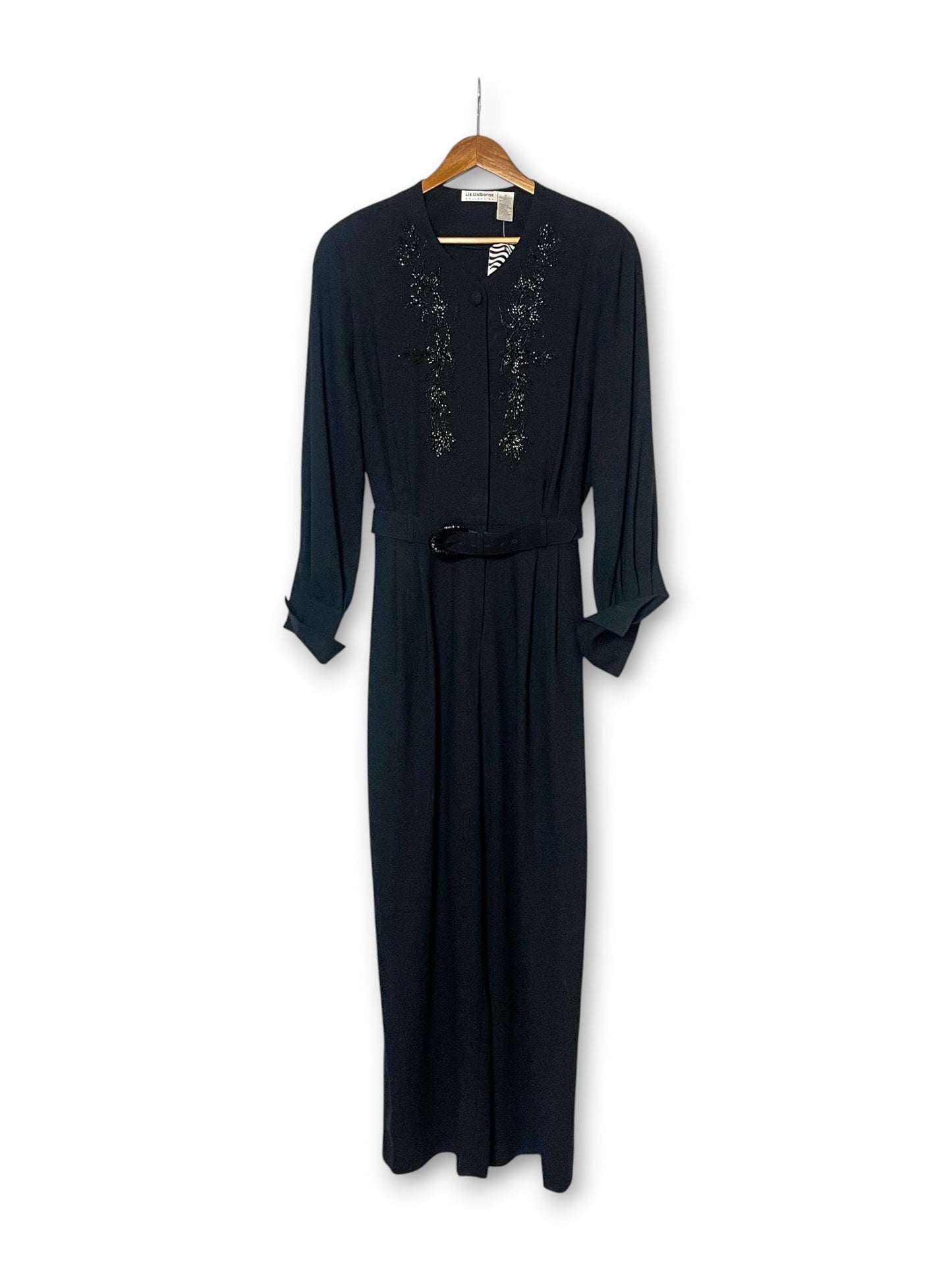 90’s Retro Goth Jumpsuit (L)