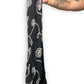 Black Swirly Scarf