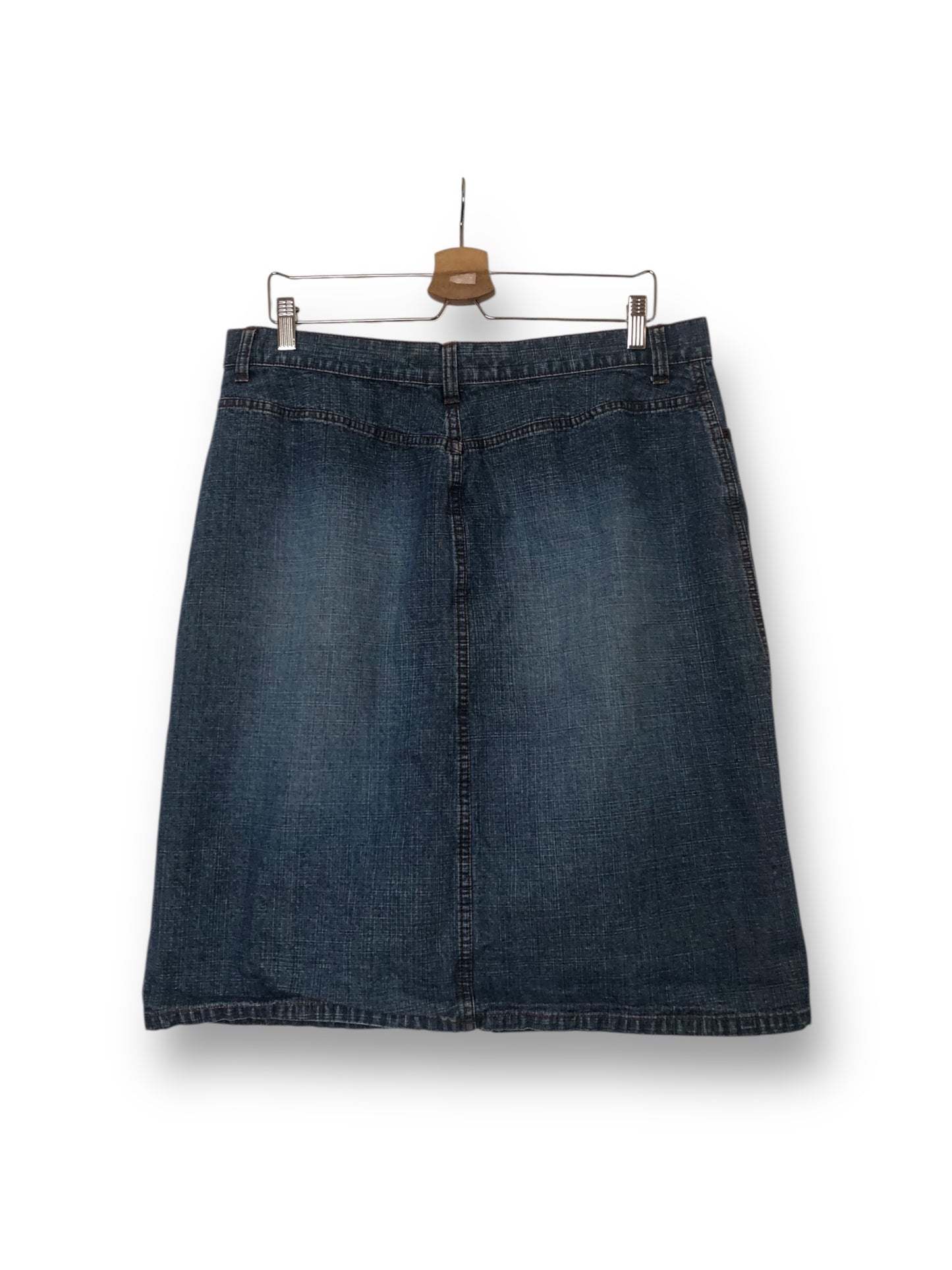 Y2K/Modern Faded Glory Denim Skirt (XL)