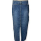 Y2K Lace-Up Denim Skirt (M/L)