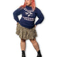 80’s Coquette Print Sweatshirt (XL)