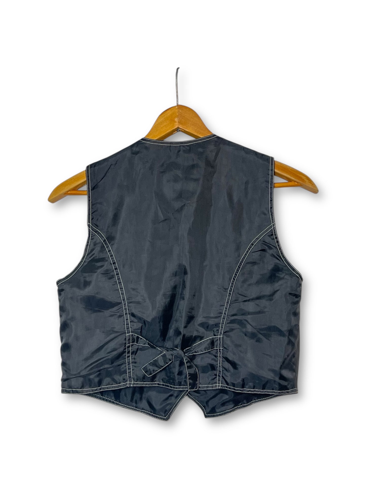 90’s Neutral Zone Black Pleather Vest (M)