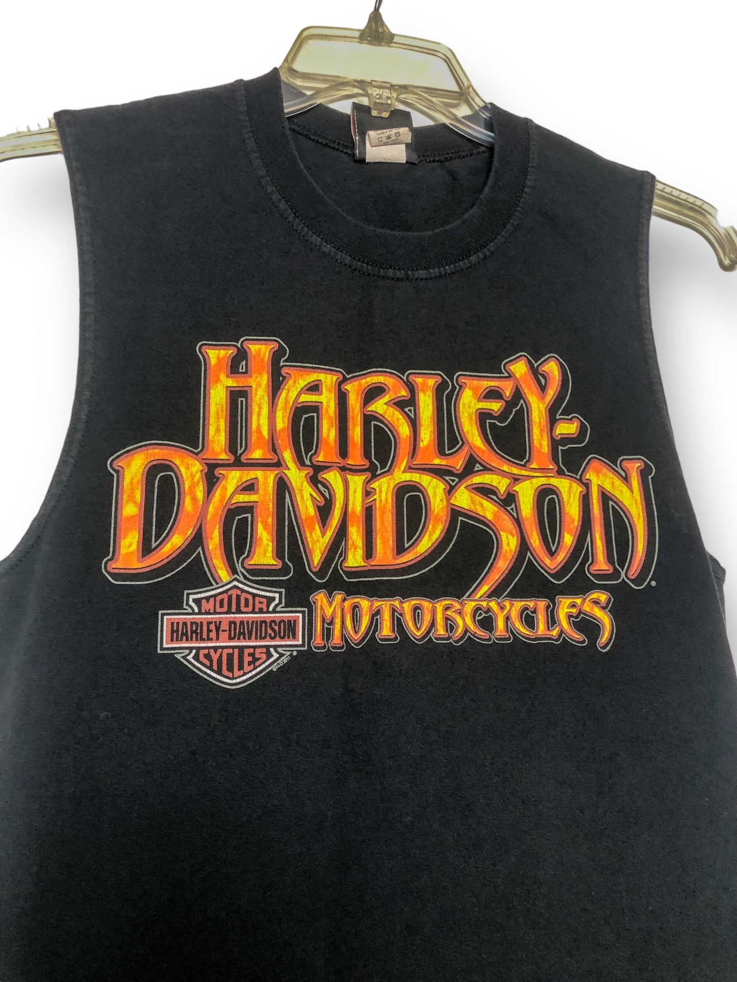 Harley Davidson Black Muscle Tank (S)