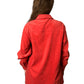 90’s Charter Club Blush Red Faux Suede Shirt (M/L)