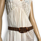 Y2K Studded Leather Belt (M)