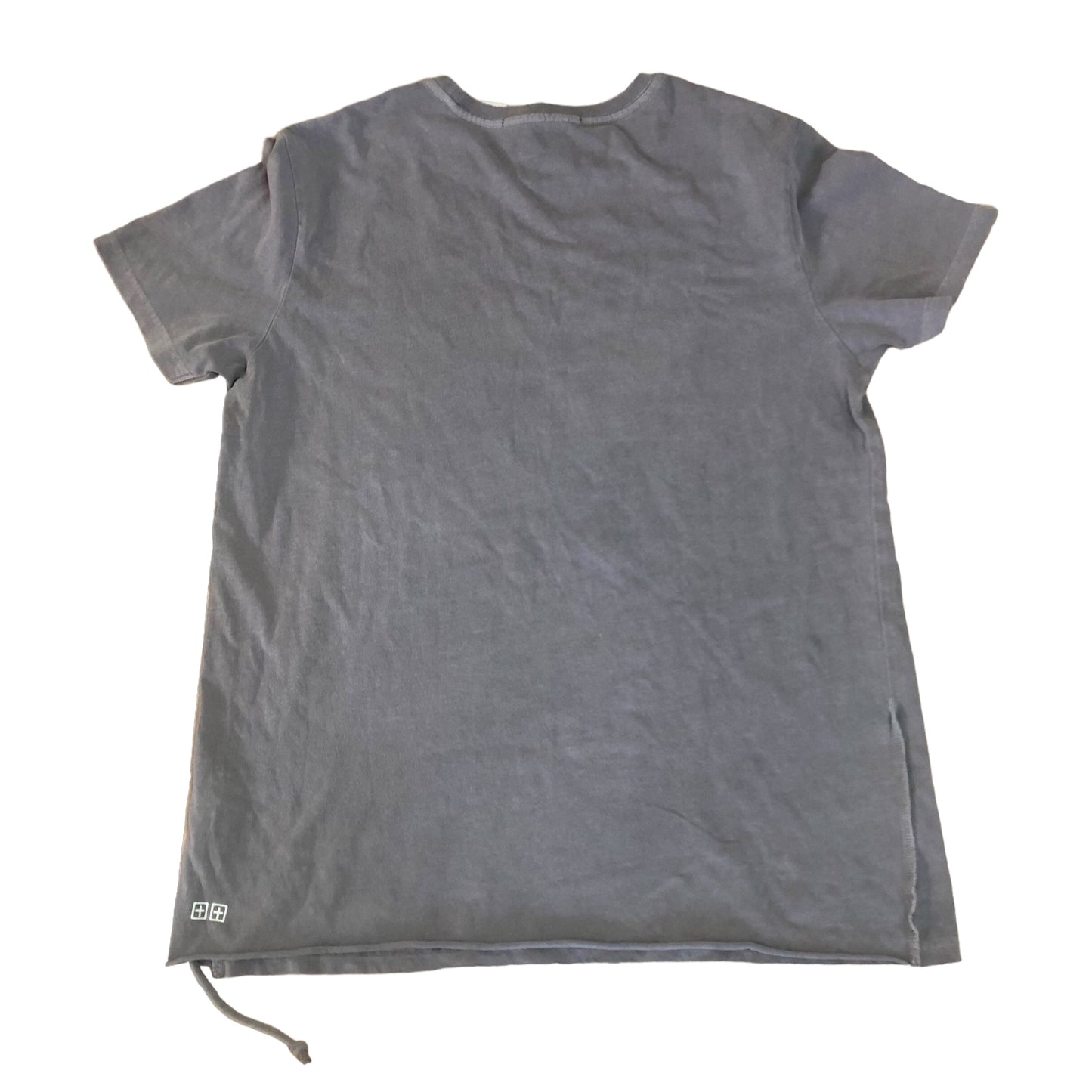 Ksubi Serrated Seeing Lines Purple Tee (XL)