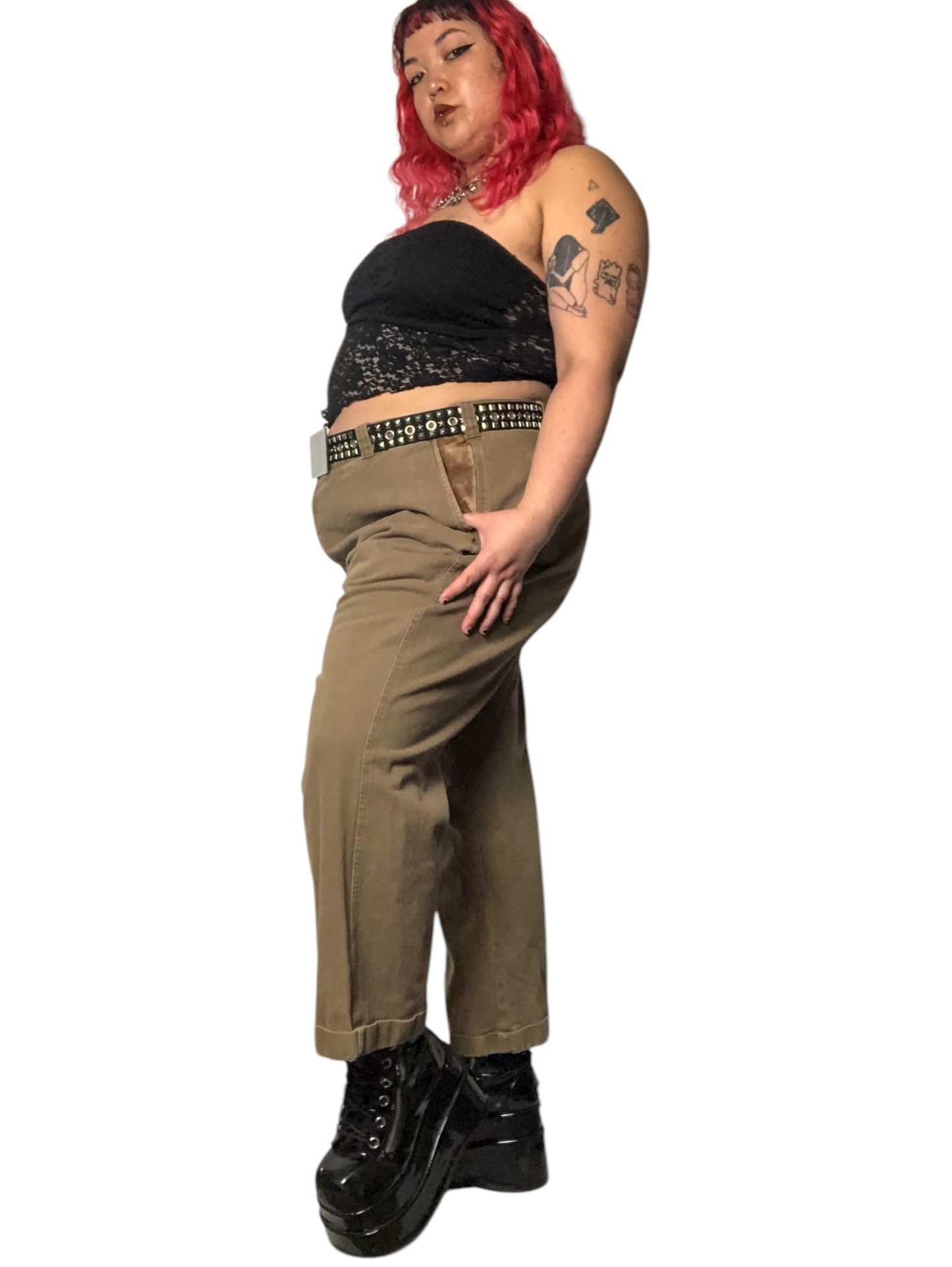Y2K Orvis Khaki Hunting Pants (3X)