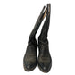 Vintage Artesania Jlaquepaoue Black Leather Cowboy Boots