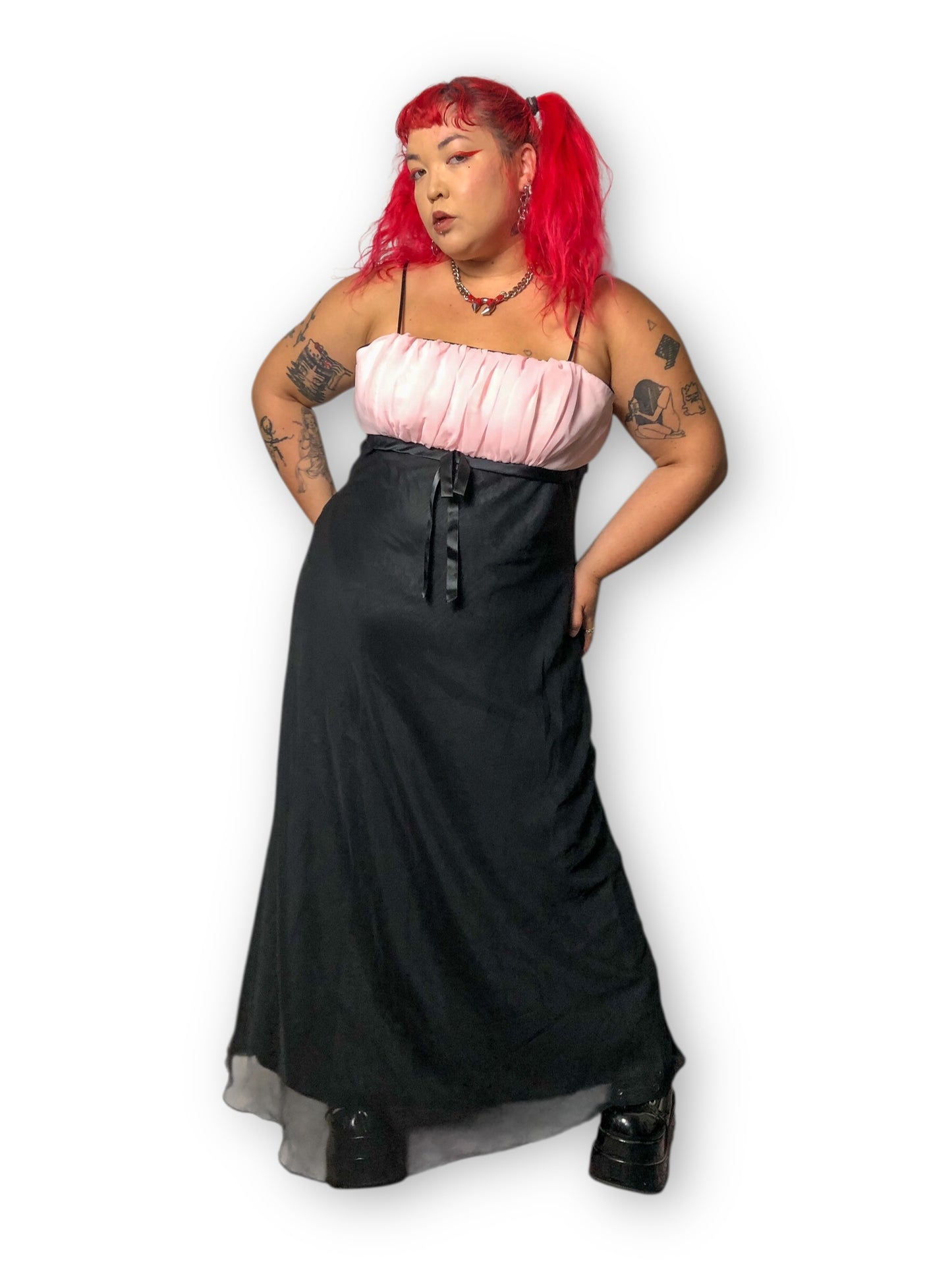 90’s Fiesta Evening Maxi Dress (3X)