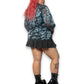 90’s Whimsygoth Blouse + Tank Set (1X)