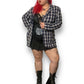 80’s Requirements Plaid Blazer (2X)