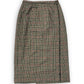 90’s Requirements Houndstooth Plaid Pencil Skirt (L/XL)