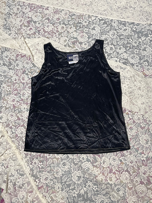 80’s Satin Party Tank Top (S/M)