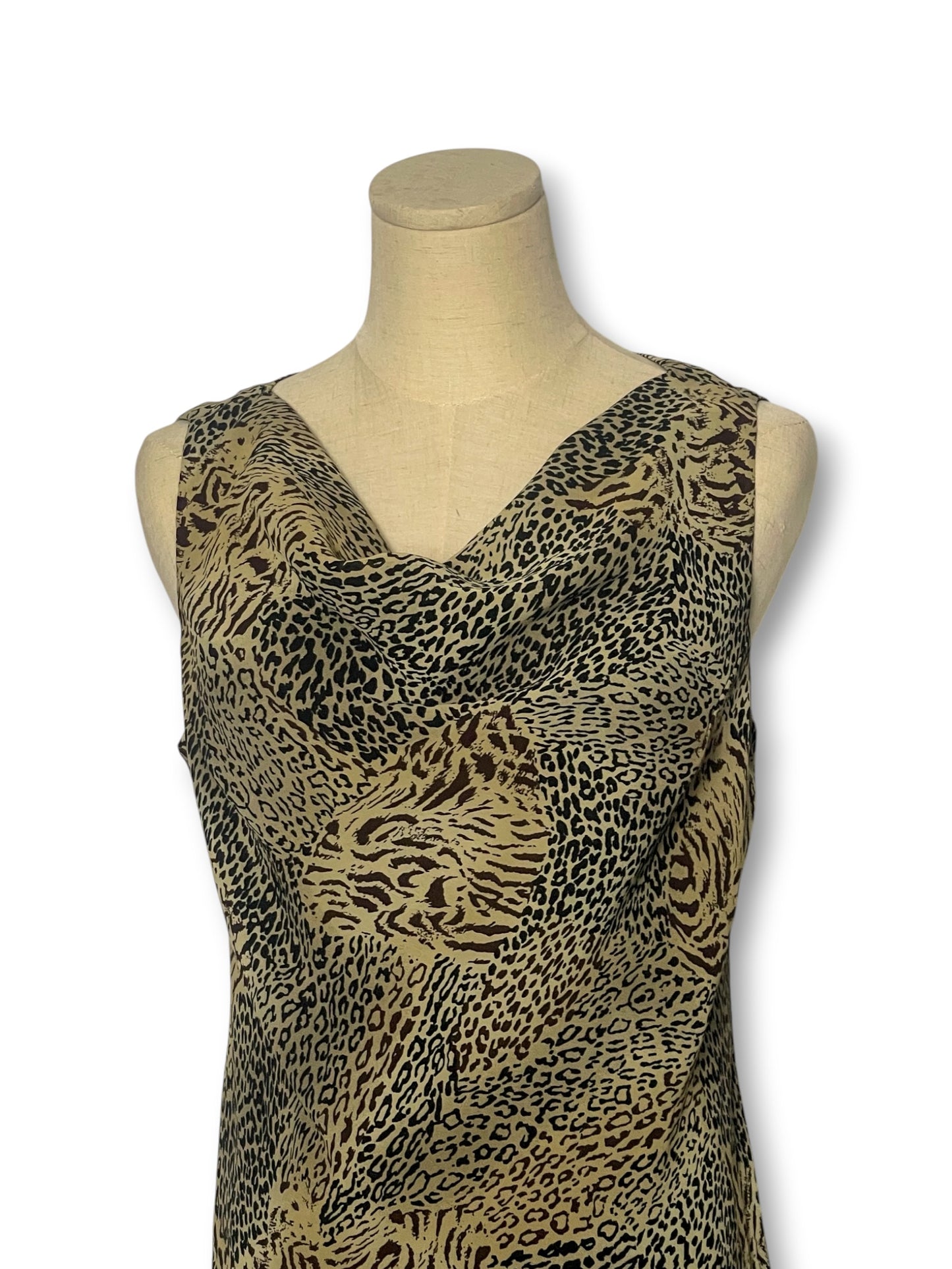 90’s/Y2K Animal Print Maxi Dress (M/L)